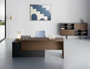 Mod Plan Archiutti / Bureau de direction avec crédence