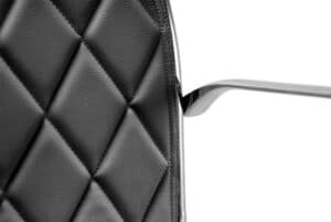 Vesta / Fauteuil de direction en cuir dossier haut