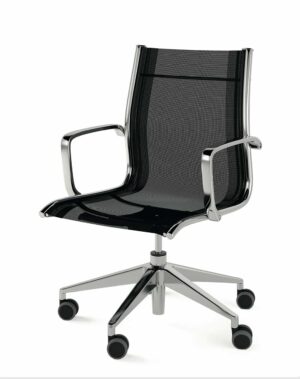 @ Scott / Fauteuil de direction résille dossier bas