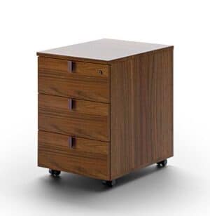 Lithos / Caisson de bureau sur roulettes