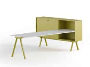 2027 Gaber / Bureau avec meuble de rangement