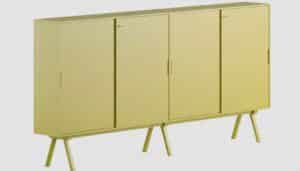 2027 Gaber / Armoire de bureau moyenne double