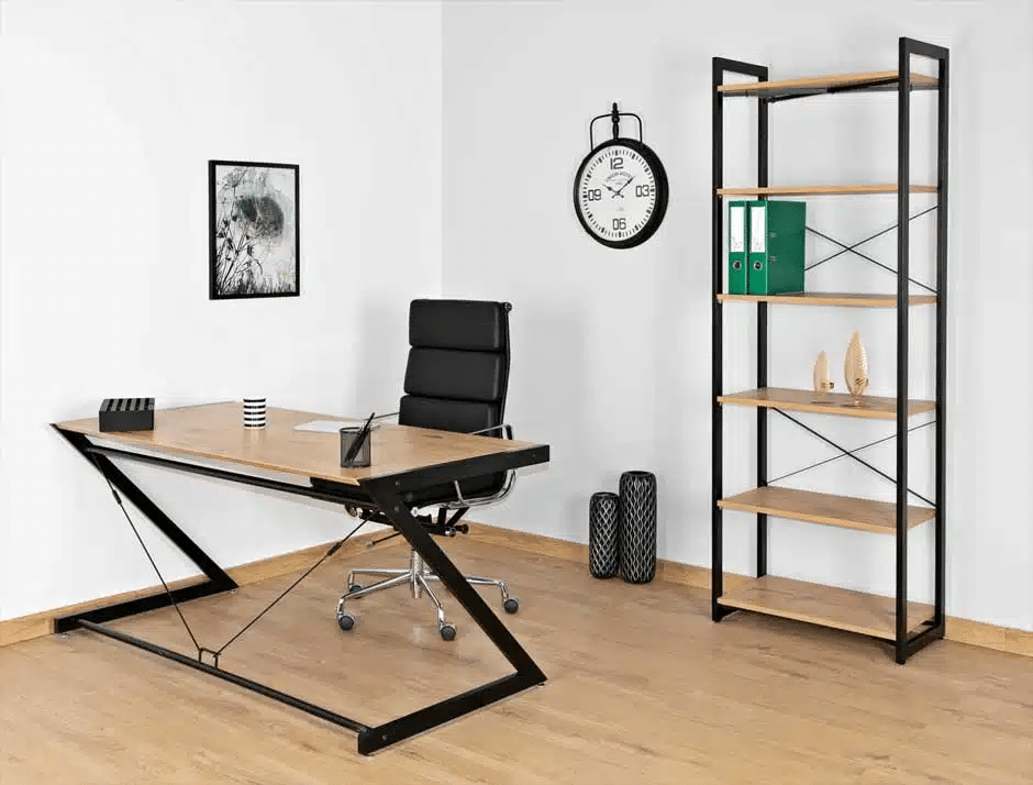 bureau étagère