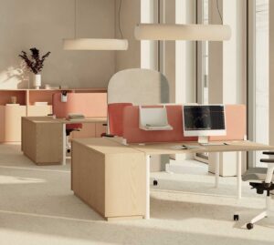 Madera Harmony / Armoire basse bout de bureau
