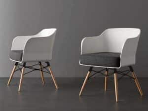 Nordika / Fauteuil visiteur design