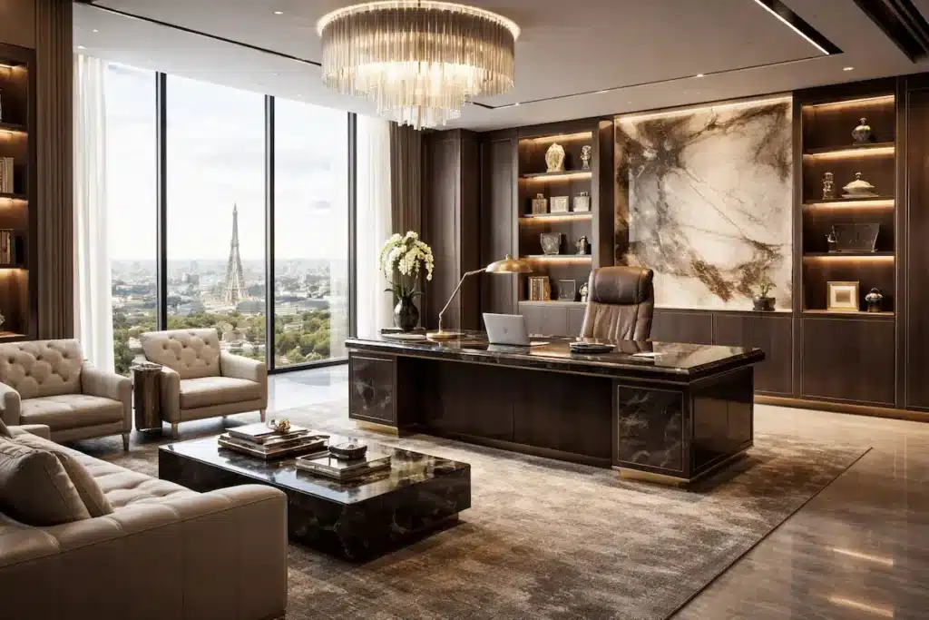 Bureaux de direction luxe : élégance, prestige et image de marque